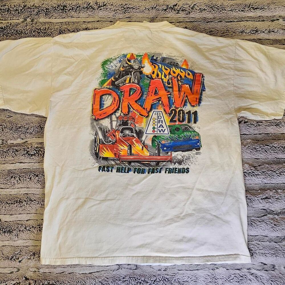 Gildan Men's White and Cream T-shirt